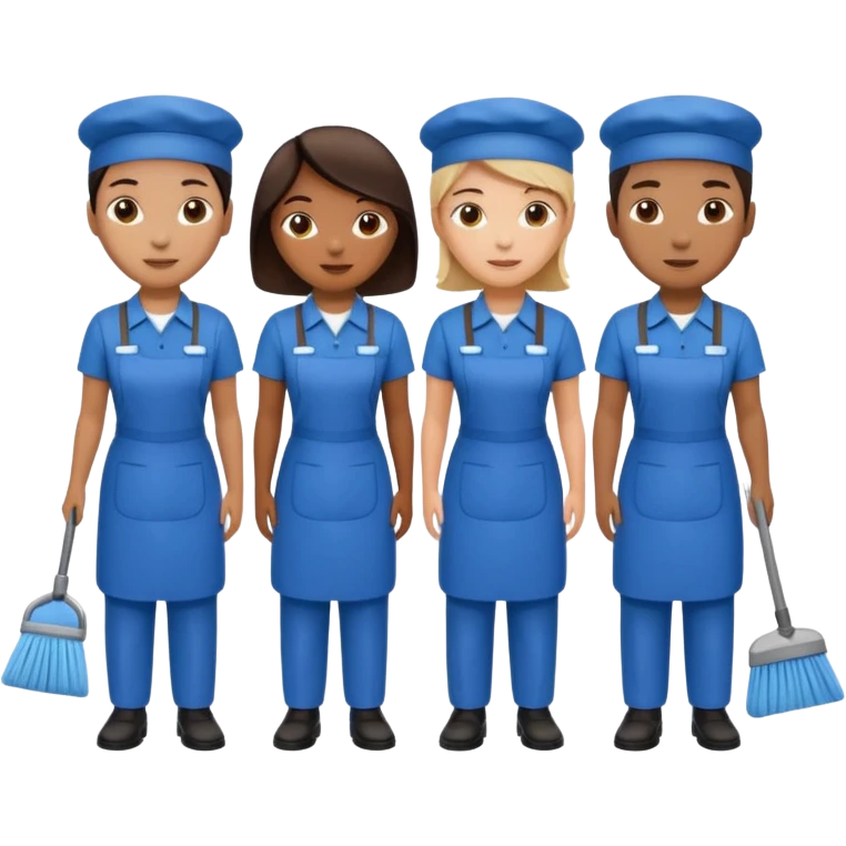hotel cleaners emoji