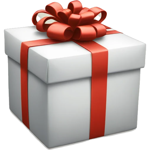 Christmas present emoji