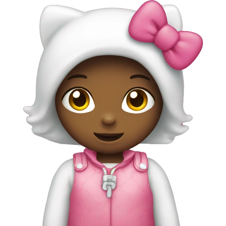 Hello kitty emoji