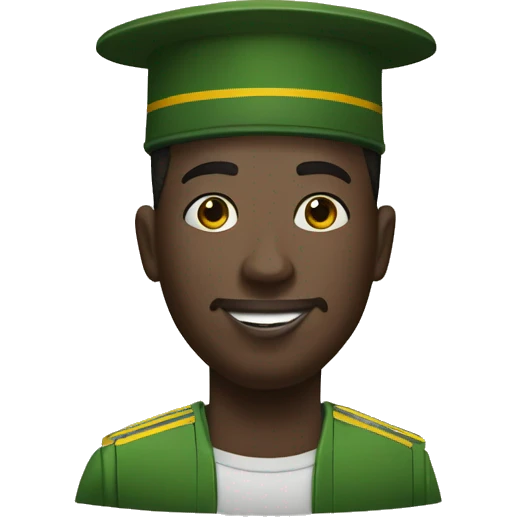 Ousmane sonko sur une poubelle emoji