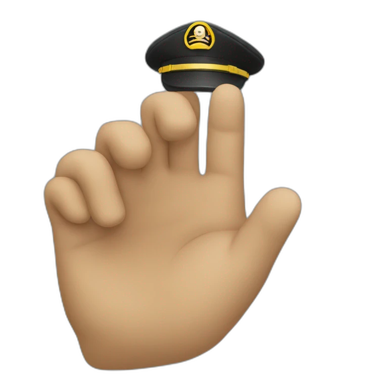 saluting emoji