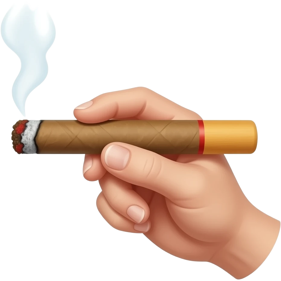 Blunt smoke emoji