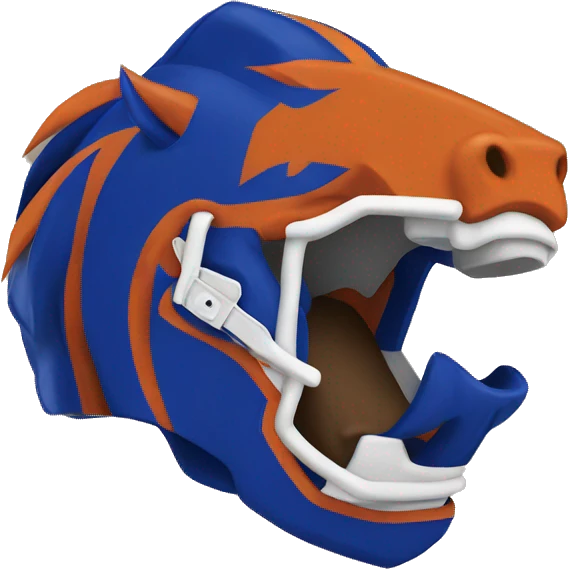 Boise state bronco  emoji