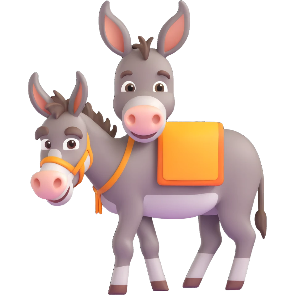 Donkey emoji
