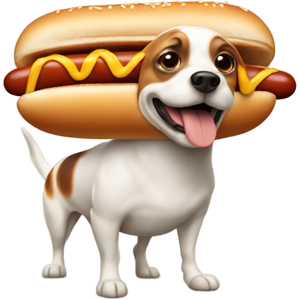 Hot dog  emoji