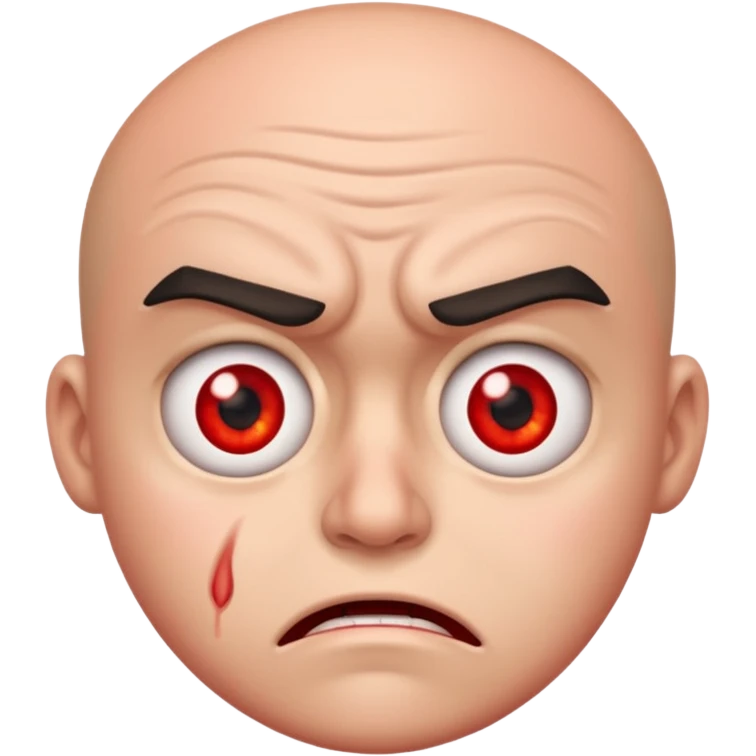annoyed furious person emoji
