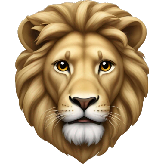 Israeli flag on a lion emoji