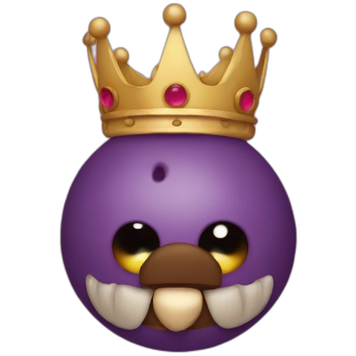 Gizzard with a crown emoji