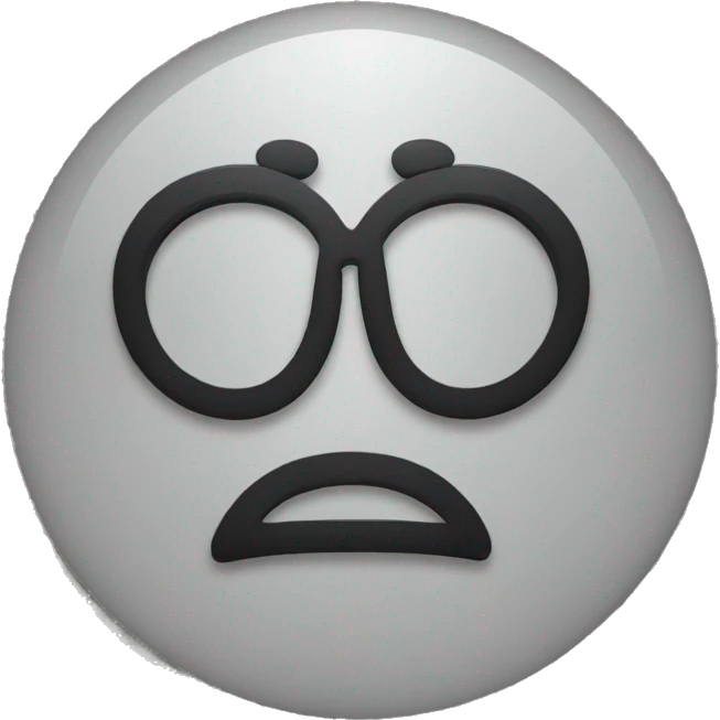 A BLACK CIRCLE emoji