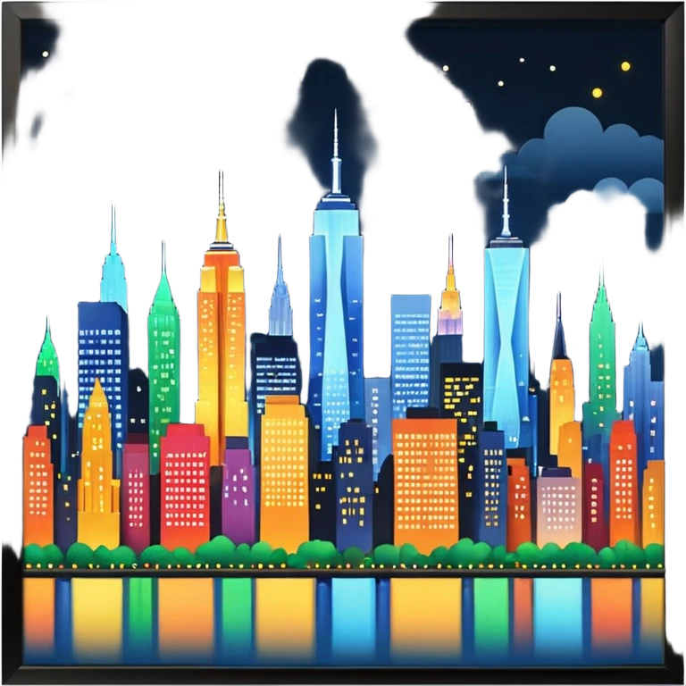 Skyline de Nueva York emoji