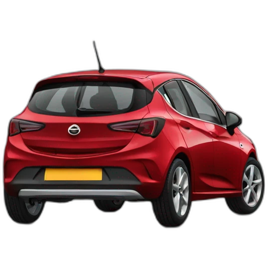 red opel corsa 2021 emoji