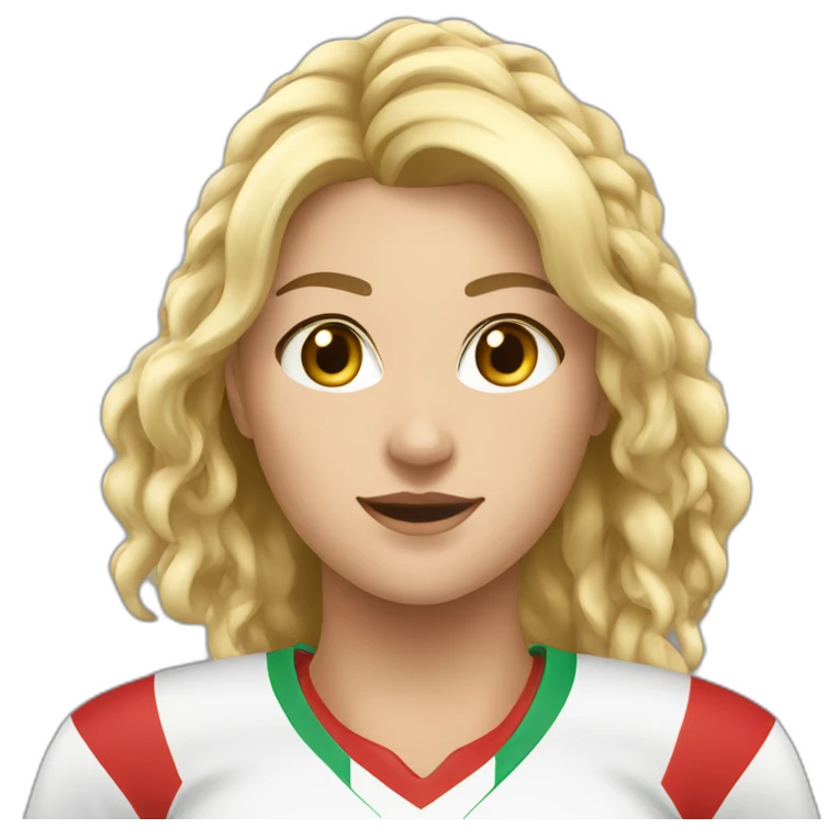 femeie goal ă emoji