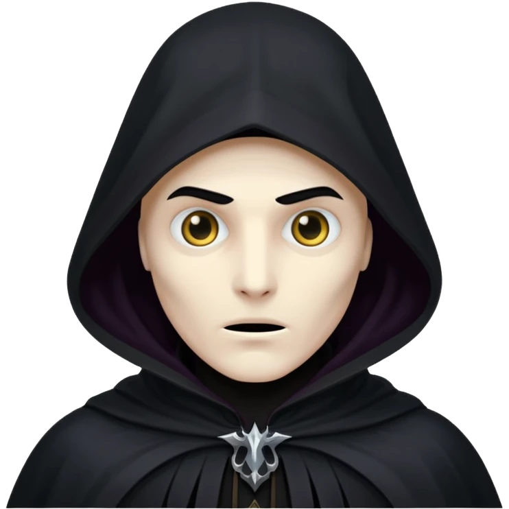 Shadowy Phantom with Cloak emoji