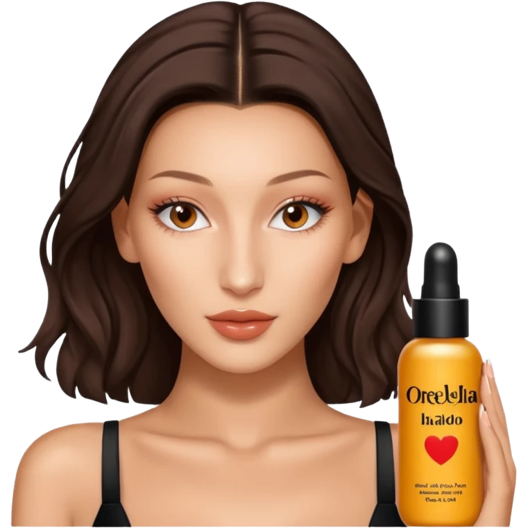 bella hadid orebella emoji