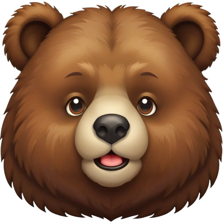 Медведь целует  emoji