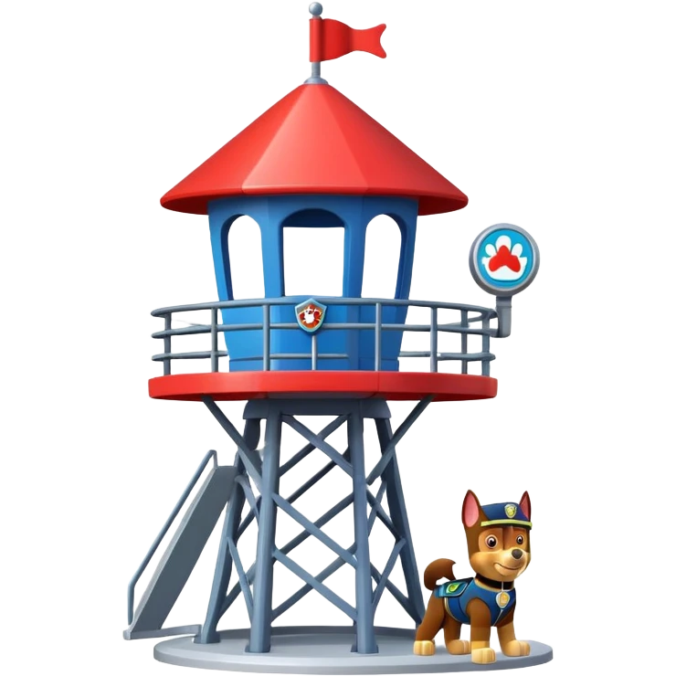 paw patrol lookout tower emoji