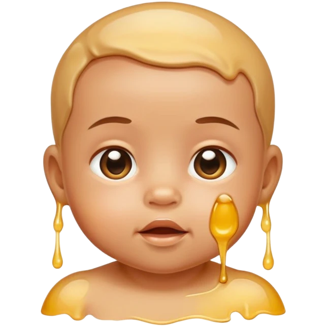 baby with oil emoji