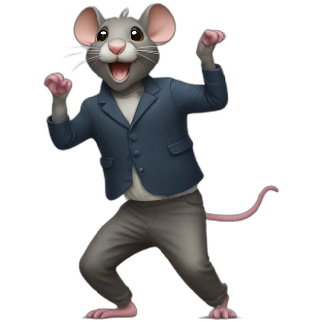 new york rat dancing emoji