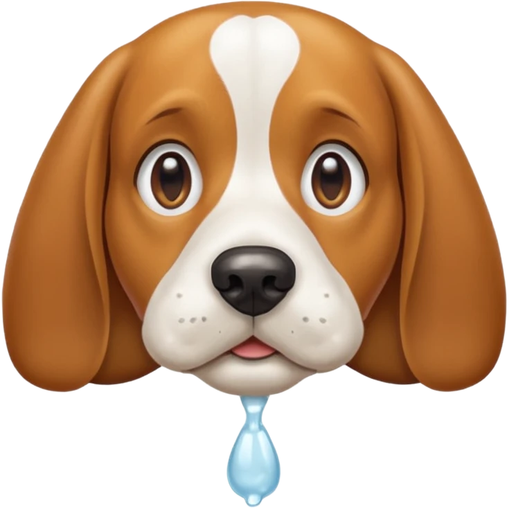 retarded beagle emoji