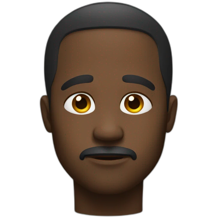 black man sad  emoji