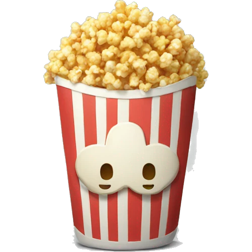 pop corn emoji