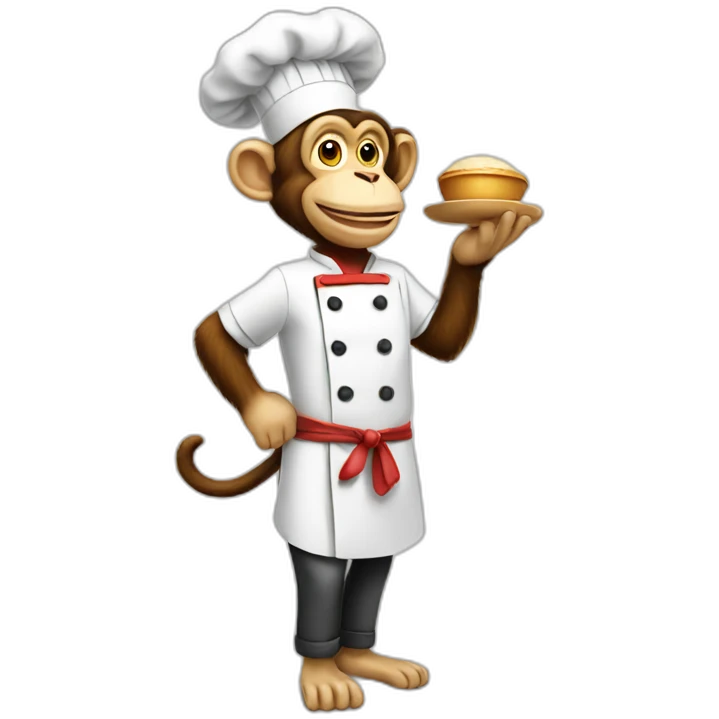 monkey chef emoji