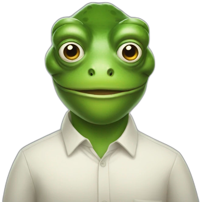 frog man emoji