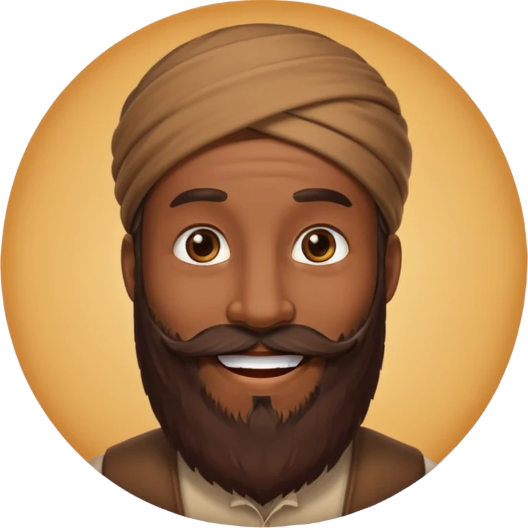 Guy with a really long beard emoji
