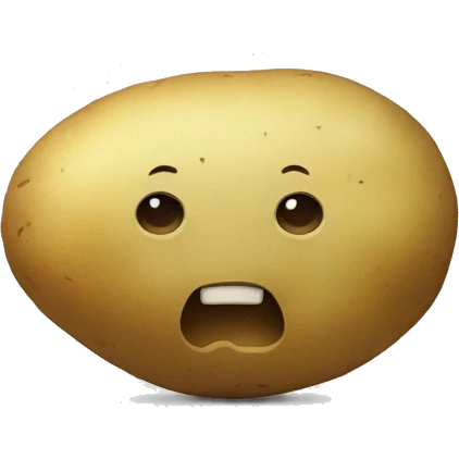 Dead potato emoji