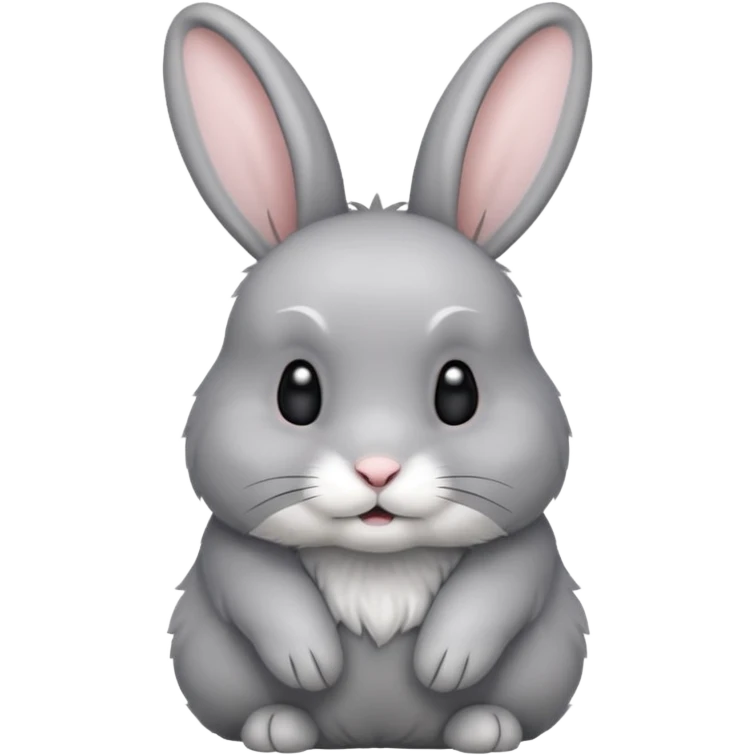 gray rabbit emoji