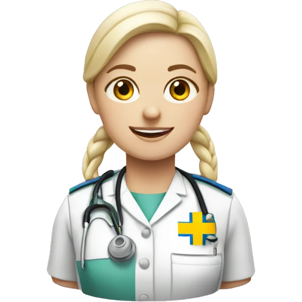 swedish ambulance nurse emoji