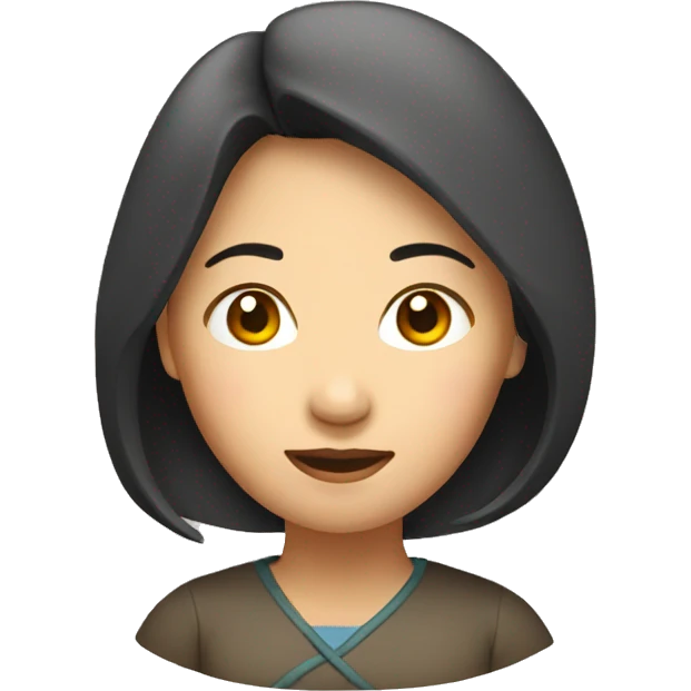 Asian woman emoji