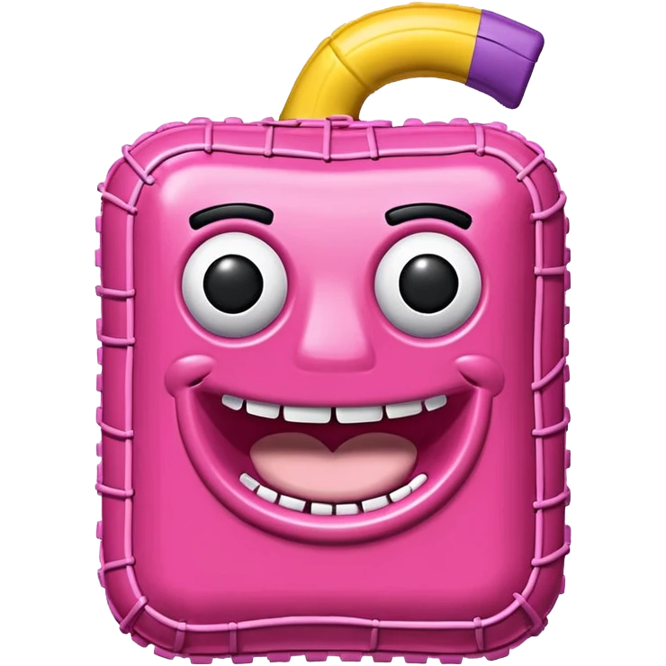   jeff koons style art SPAM pinata sculpture  emoji