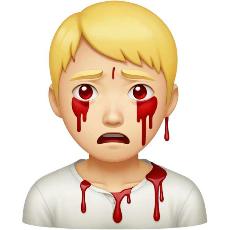 Yellow face killing him self emoji