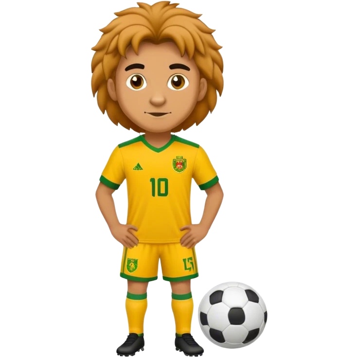 León jugador de fútbol  emoji