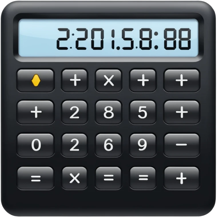 calculator digital  emoji
