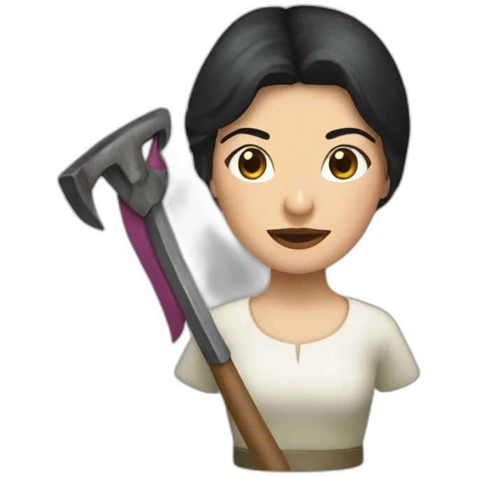 Isabel Díaz Ayuso scythe emoji