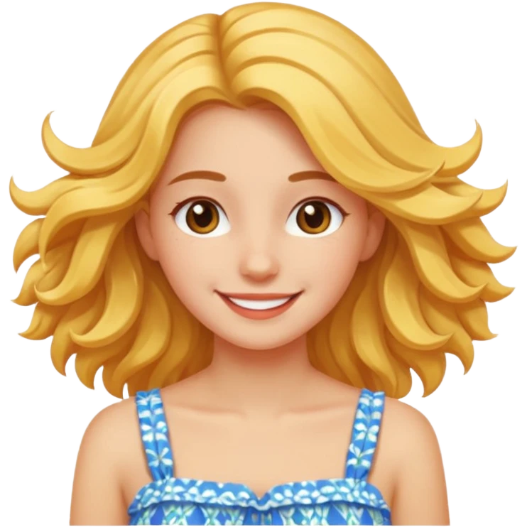 Girl summer solting emoji
