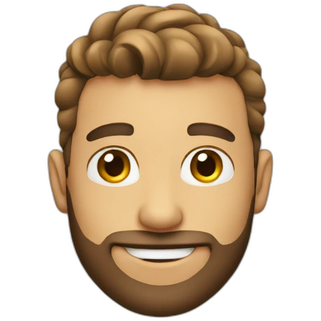 Guy with barber emoji