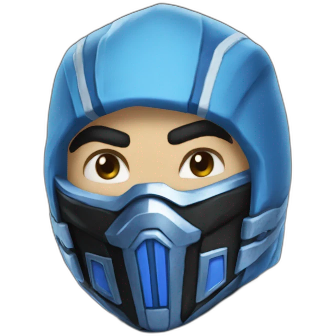 Mortal Kombat sub-zero emoji