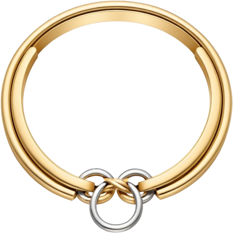 cartier trinity collar  emoji