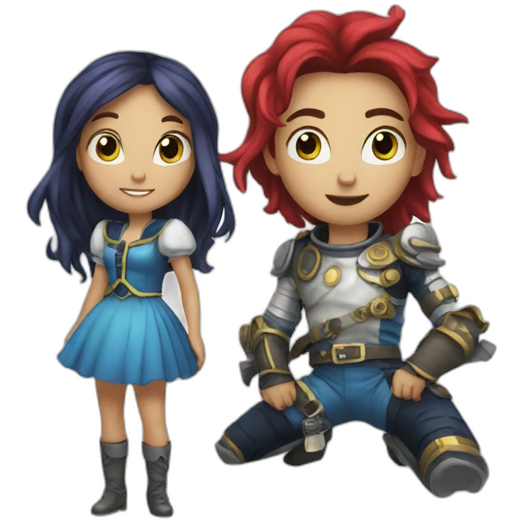 alice and space pirates emoji