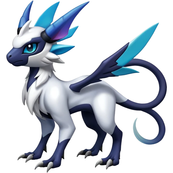 Shiny Absol-Noivern-Hybrid (Full body) emoji