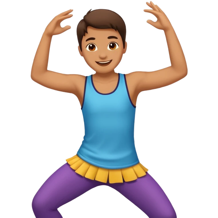 Doing the folks dance emoji