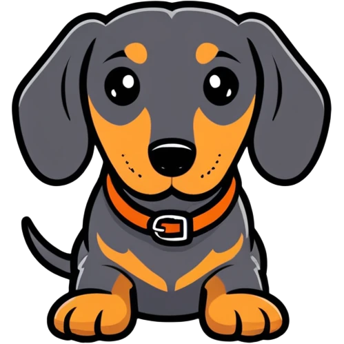Wiener dog  emoji