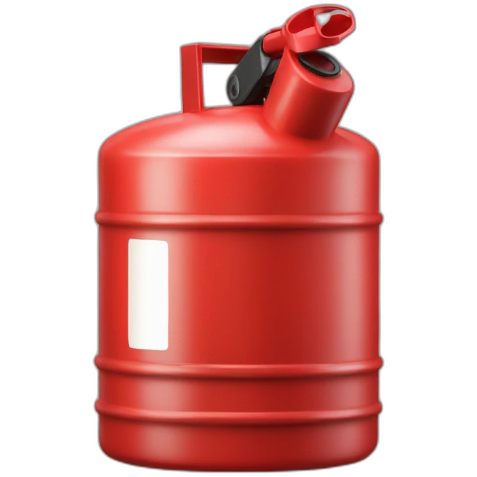 Red Fuel canister emoji
