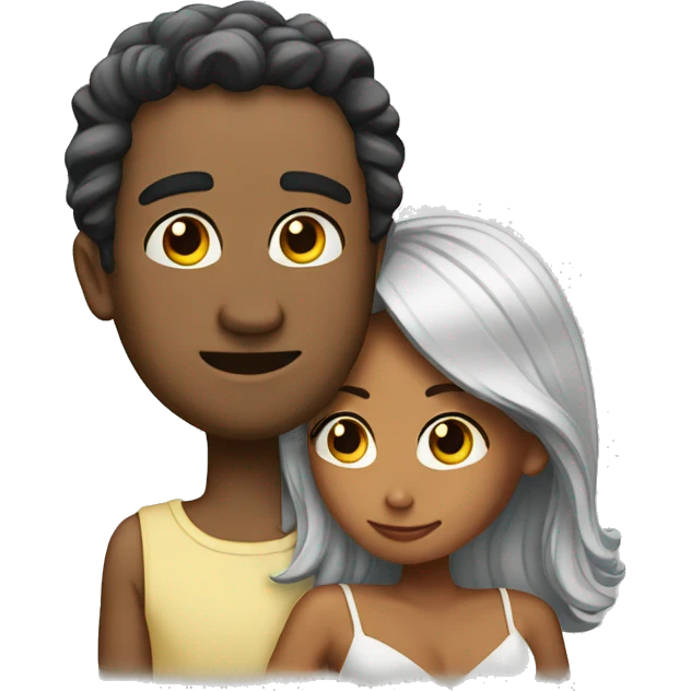 A couple who will never break up emoji