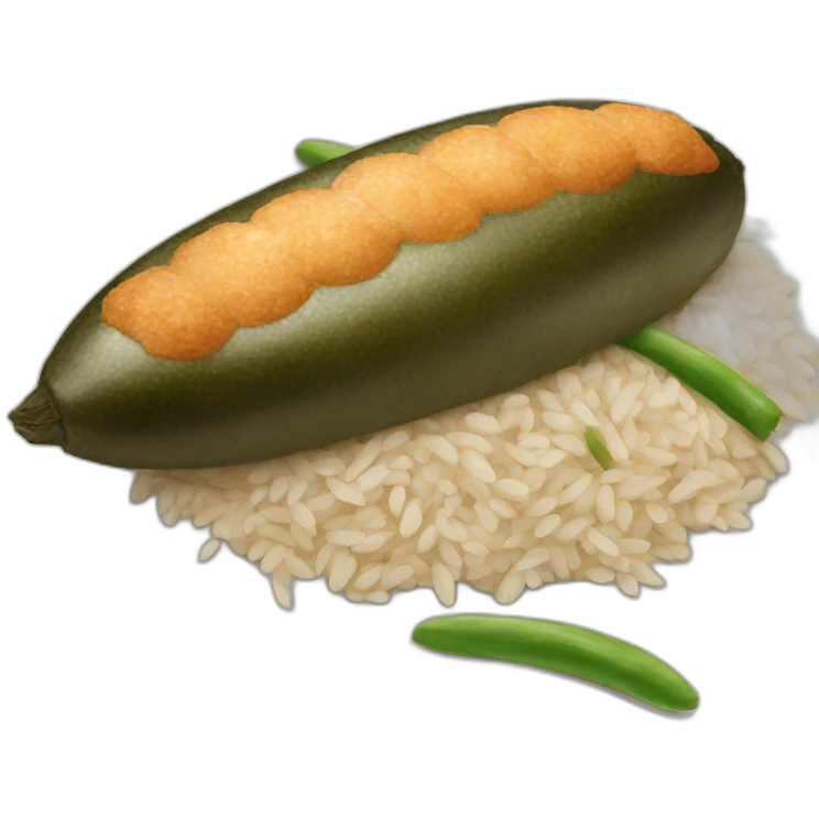 Boulette de riz emoji