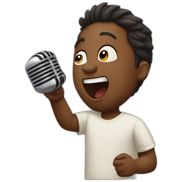 Castor singing emoji