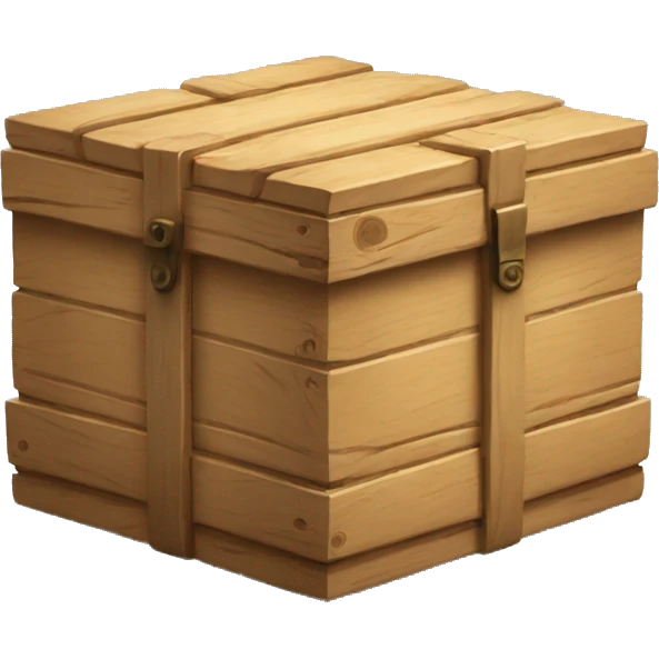 wooden box emoji